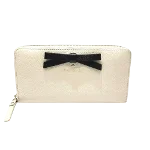 Beige Leather Kate Spade Wallet