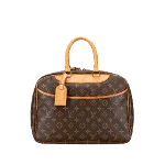 Brown Canvas Louis Vuitton Deauville 