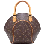 Brown Canvas Louis Vuitton Ellipse