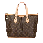 Brown Canvas Louis Vuitton Palermo