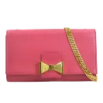 Pink Leather Chloé Shoulder Bag