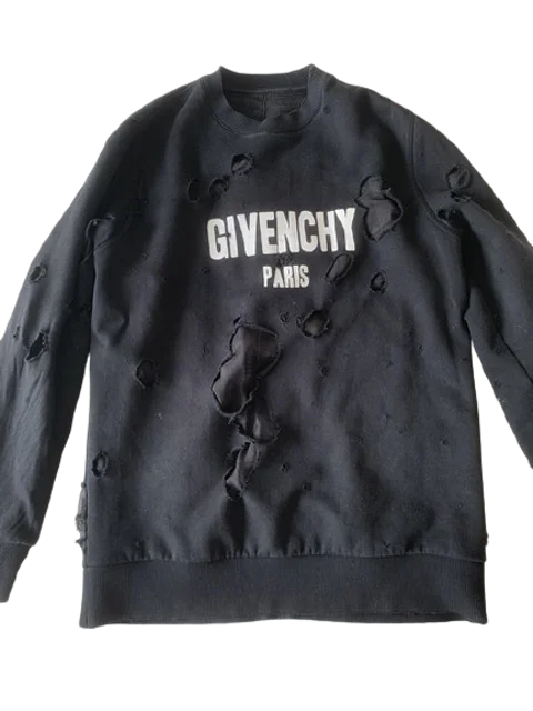 Black Cotton Givenchy Sweater