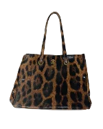 Multicolor Leather Roberto Cavalli Handbag