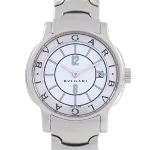 White Glass Bvlgari Watch