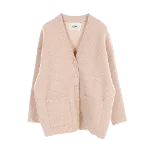 Pink Canvas Fendi Cardigan