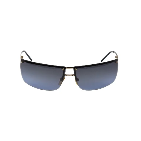 Blue Plastic Gucci Sunglasses