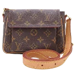 Brown Canvas Louis Vuitton Crossbody Bag