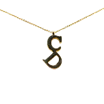 Gold Metal Dior Necklace