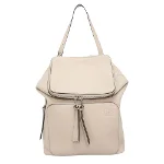 Beige Leather Loewe Backpack