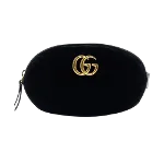 Black Leather Gucci Belt Bag