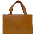 Brown Leather Loewe Handbag