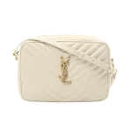 Beige Leather Yves Saint Laurent Crossbody Bag