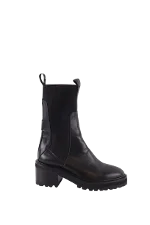 Black Leather IRO Boots