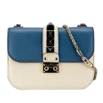 White Leather Valentino Shoulder Bag