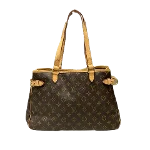 Brown Canvas Louis Vuitton Batignolles