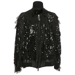 Black Fabric SACAI Jacket