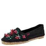 Black Nylon Dior Espadrilles