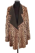 Brown Fur Sylvie Schimmel Coat