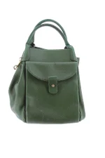 Green Leather Delvaux Handbag
