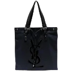 Black Canvas Yves Saint Laurent Tote