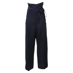 Navy Fabric Jacquemus Pants