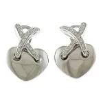 Silver White Gold Chaumet Earrings