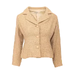 Beige Fabric Balenciaga Blazer