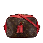 Brown Canvas Louis Vuitton Crossbody Bag