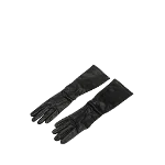 Black Leather Louis Vuitton Gloves