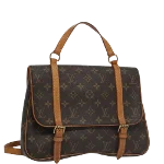 Brown Canvas Louis Vuitton Lussac