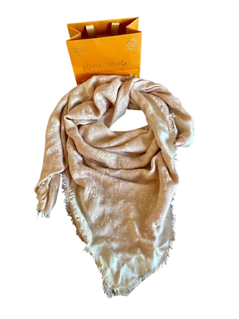 Nude Other Louis Vuitton Scarf