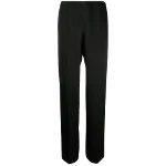 Black Silk Chanel Pants