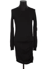 Black Wool Joseph Dress