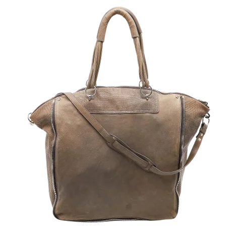 Grey Leather Alexander Wang Shoulder Bag