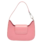 Pink Leather Lancel Handbag