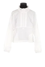 White Polyester New Balance Jacket