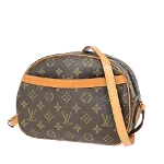 Brown Canvas Louis Vuitton Blois