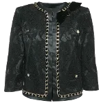 Black Lace Elisabetta Franchi Jacket