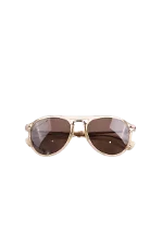 Brown Plastic Moncler Sunglasses