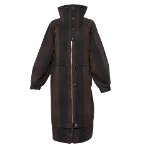 Brown Cotton Ganni Coat