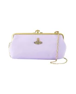 Purple Fabric Vivienne Westwood Handbag
