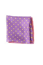 Purple Silk Eric Bompard Scarf