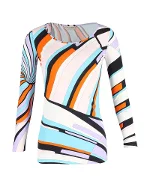 Multicolor Fabric Emilio Pucci Top