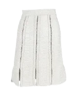 Grey Plastic Proenza Schouler Skirt