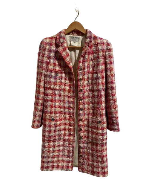 Pink Fabric Chanel Coat