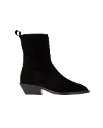 Black Leather Aeyde Boots