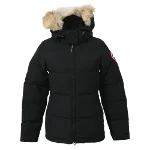 Black Polyester Canada Goose Jacket