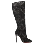 Black Polyester Christian Louboutin Boots