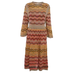 Multicolor Knit M Missoni Dress