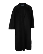 Black Wool Prada Coat